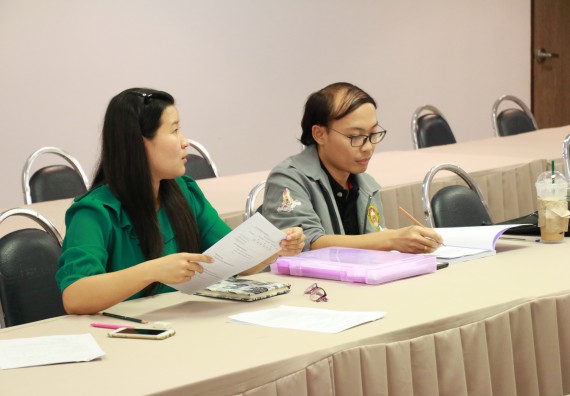 ภาพกิจกรรม คณะวิทยาศาสตร์และเทคโนโลยี จัดประเมินการต่อสัญญาจ้างพนักงานมหาวิทยาลัย สังกัดคณะวิทยาศาสตร์และเทคโนโลยี