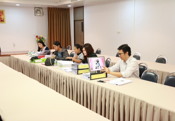 ภาพกิจกรรม คณะวิทยาศาสตร์และเทคโนโลยี จัดประเมินการต่อสัญญาจ้างพนักงานมหาวิทยาลัย สังกัดคณะวิทยาศาสตร์และเทคโนโลยี