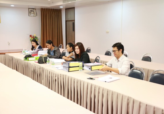 ภาพกิจกรรม คณะวิทยาศาสตร์และเทคโนโลยี จัดประเมินการต่อสัญญาจ้างพนักงานมหาวิทยาลัย สังกัดคณะวิทยาศาสตร์และเทคโนโลยี