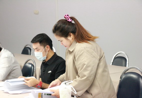 ภาพกิจกรรม คณะวิทยาศาสตร์และเทคโนโลยี จัดประเมินการต่อสัญญาจ้างพนักงานมหาวิทยาลัย สังกัดคณะวิทยาศาสตร์และเทคโนโลยี