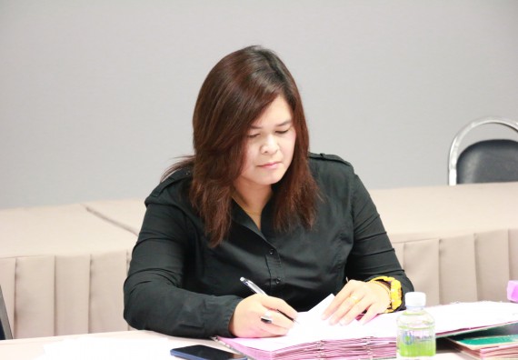 ภาพกิจกรรม คณะวิทยาศาสตร์และเทคโนโลยี จัดประเมินการต่อสัญญาจ้างพนักงานมหาวิทยาลัย สังกัดคณะวิทยาศาสตร์และเทคโนโลยี