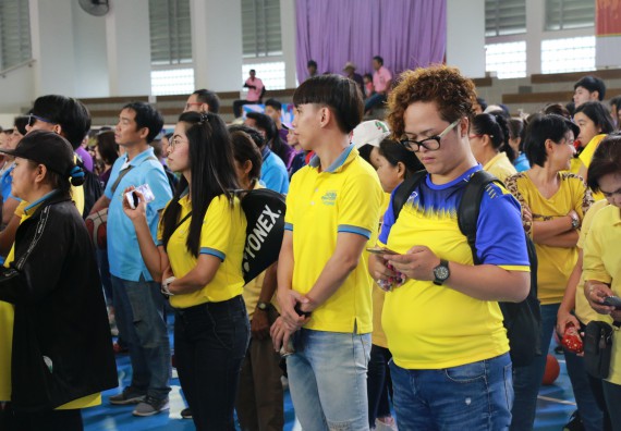 ภาพกิจกรรม คณะวิทยาศาสตร์และเทคโนโลยี เข้าร่วมกิจกรรมกีฬารวมใจเกมส์และงานเลี้ยงสังสรรค์ต้อนรับปีใหม่ พ.ศ.2562