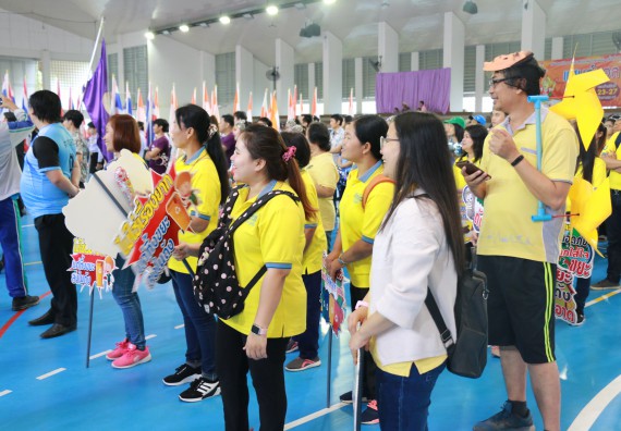 ภาพกิจกรรม คณะวิทยาศาสตร์และเทคโนโลยี เข้าร่วมกิจกรรมกีฬารวมใจเกมส์และงานเลี้ยงสังสรรค์ต้อนรับปีใหม่ พ.ศ.2562