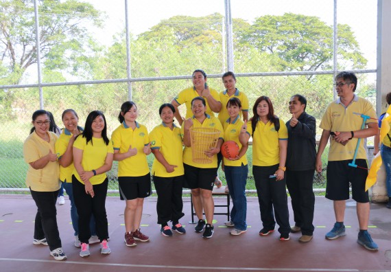 ภาพกิจกรรม คณะวิทยาศาสตร์และเทคโนโลยี เข้าร่วมกิจกรรมกีฬารวมใจเกมส์และงานเลี้ยงสังสรรค์ต้อนรับปีใหม่ พ.ศ.2562