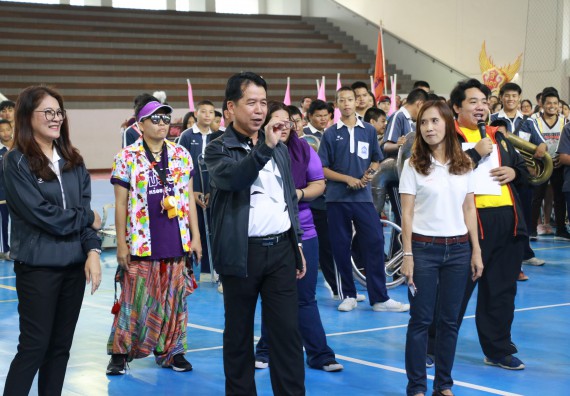 ภาพกิจกรรม คณะวิทยาศาสตร์และเทคโนโลยี เข้าร่วมกิจกรรมกีฬารวมใจเกมส์และงานเลี้ยงสังสรรค์ต้อนรับปีใหม่ พ.ศ.2562