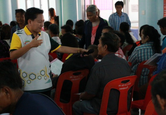 ภาพกิจกรรม คณะวิทยาศาสตร์และเทคโนโลยี จัดอบรมสร้างความรู้ความเข้าใจแนวทางการแก้ไขปัญหาโดยยึดแนวทางตามปรัชญาเศรษฐกิจพอเพียงและใช้ทรัพยากรอย่างยั่งยืน