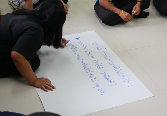 ภาพกิจกรรม คณะวิทยาศาสตร์และเทคโนโลยี จัดอบรมสร้างความรู้ความเข้าใจแนวทางการแก้ไขปัญหาโดยยึดแนวทางตามปรัชญาเศรษฐกิจพอเพียงและใช้ทรัพยากรอย่างยั่งยืน