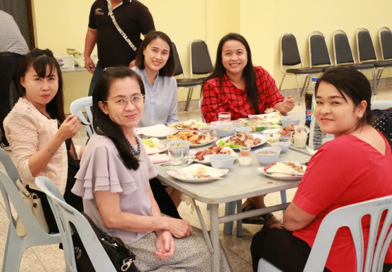 ภาพกิจกรรม คณะวิทยาศาสตร์และเทคโนโลยี จัดงานสังสรรค์ปีใหม่คณะวิทยาศาสตร์และเทคโนโลยี ประจำปี 2562