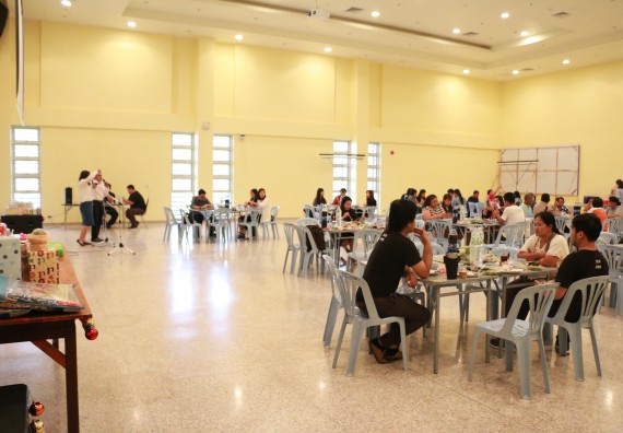 ภาพกิจกรรม คณะวิทยาศาสตร์และเทคโนโลยี จัดงานสังสรรค์ปีใหม่คณะวิทยาศาสตร์และเทคโนโลยี ประจำปี 2562