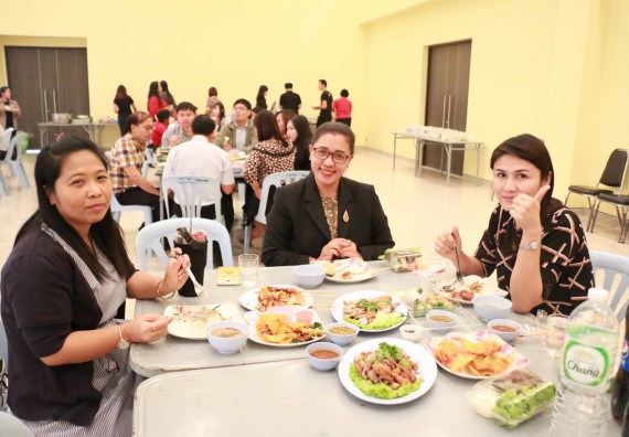 ภาพกิจกรรม คณะวิทยาศาสตร์และเทคโนโลยี จัดงานสังสรรค์ปีใหม่คณะวิทยาศาสตร์และเทคโนโลยี ประจำปี 2562