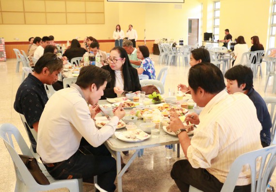 ภาพกิจกรรม คณะวิทยาศาสตร์และเทคโนโลยี จัดงานสังสรรค์ปีใหม่คณะวิทยาศาสตร์และเทคโนโลยี ประจำปี 2562