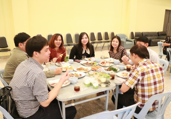 ภาพกิจกรรม คณะวิทยาศาสตร์และเทคโนโลยี จัดงานสังสรรค์ปีใหม่คณะวิทยาศาสตร์และเทคโนโลยี ประจำปี 2562