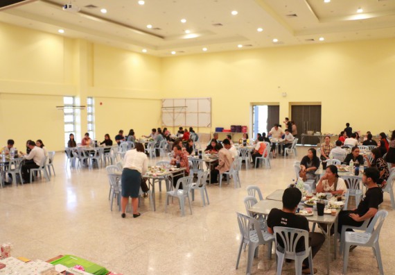 ภาพกิจกรรม คณะวิทยาศาสตร์และเทคโนโลยี จัดงานสังสรรค์ปีใหม่คณะวิทยาศาสตร์และเทคโนโลยี ประจำปี 2562