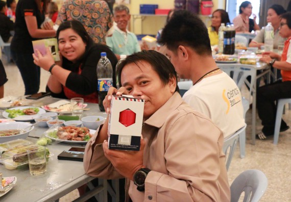 ภาพกิจกรรม คณะวิทยาศาสตร์และเทคโนโลยี จัดงานสังสรรค์ปีใหม่คณะวิทยาศาสตร์และเทคโนโลยี ประจำปี 2562