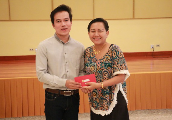 ภาพกิจกรรม คณะวิทยาศาสตร์และเทคโนโลยี จัดงานสังสรรค์ปีใหม่คณะวิทยาศาสตร์และเทคโนโลยี ประจำปี 2562