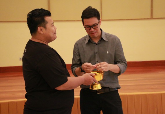 ภาพกิจกรรม คณะวิทยาศาสตร์และเทคโนโลยี จัดงานสังสรรค์ปีใหม่คณะวิทยาศาสตร์และเทคโนโลยี ประจำปี 2562