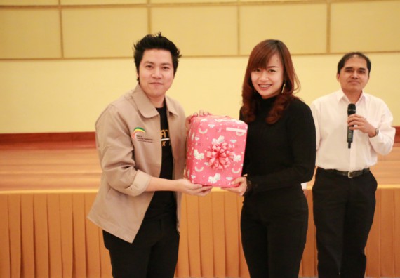 ภาพกิจกรรม คณะวิทยาศาสตร์และเทคโนโลยี จัดงานสังสรรค์ปีใหม่คณะวิทยาศาสตร์และเทคโนโลยี ประจำปี 2562