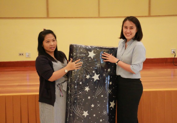 ภาพกิจกรรม คณะวิทยาศาสตร์และเทคโนโลยี จัดงานสังสรรค์ปีใหม่คณะวิทยาศาสตร์และเทคโนโลยี ประจำปี 2562