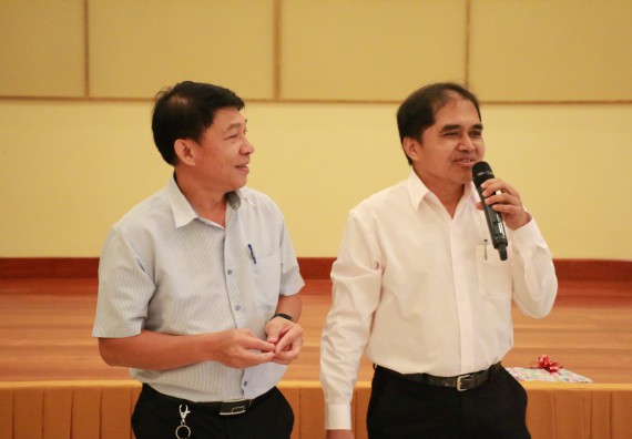 ภาพกิจกรรม คณะวิทยาศาสตร์และเทคโนโลยี จัดงานสังสรรค์ปีใหม่คณะวิทยาศาสตร์และเทคโนโลยี ประจำปี 2562