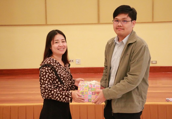 ภาพกิจกรรม คณะวิทยาศาสตร์และเทคโนโลยี จัดงานสังสรรค์ปีใหม่คณะวิทยาศาสตร์และเทคโนโลยี ประจำปี 2562