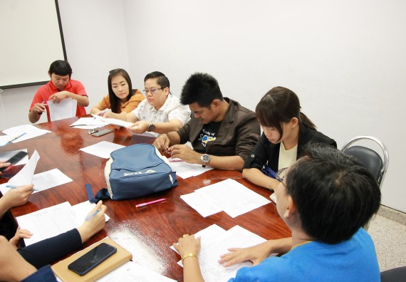 ภาพกิจกรรม คณะวิทยาศาสตร์และเทคโนโลยี จัดประชุมหารือ เรื่อง การรับนักศึกษา ประจำปีการศึกษา 2562