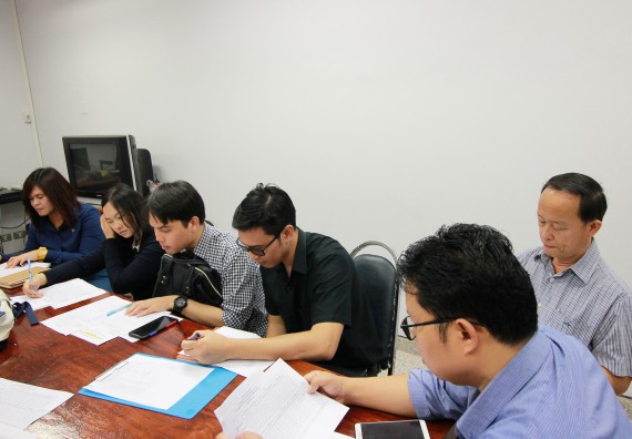 ภาพกิจกรรม คณะวิทยาศาสตร์และเทคโนโลยี จัดประชุมหารือ เรื่อง การรับนักศึกษา ประจำปีการศึกษา 2562