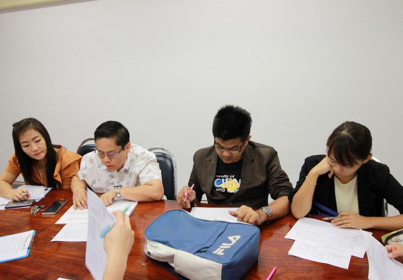 ภาพกิจกรรม คณะวิทยาศาสตร์และเทคโนโลยี จัดประชุมหารือ เรื่อง การรับนักศึกษา ประจำปีการศึกษา 2562