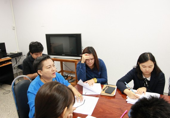 ภาพกิจกรรม คณะวิทยาศาสตร์และเทคโนโลยี จัดประชุมหารือ เรื่อง การรับนักศึกษา ประจำปีการศึกษา 2562