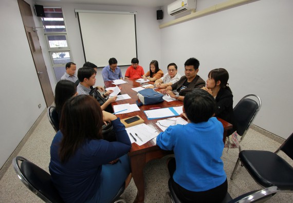 ภาพกิจกรรม คณะวิทยาศาสตร์และเทคโนโลยี จัดประชุมหารือ เรื่อง การรับนักศึกษา ประจำปีการศึกษา 2562