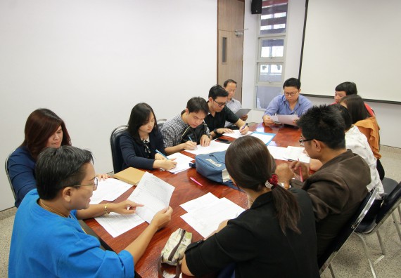 ภาพกิจกรรม คณะวิทยาศาสตร์และเทคโนโลยี จัดประชุมหารือ เรื่อง การรับนักศึกษา ประจำปีการศึกษา 2562