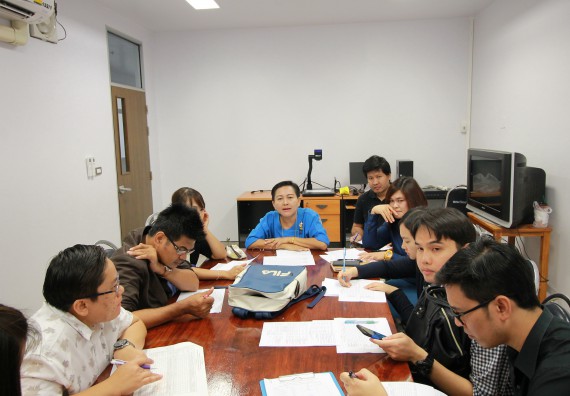 ภาพกิจกรรม คณะวิทยาศาสตร์และเทคโนโลยี จัดประชุมหารือ เรื่อง การรับนักศึกษา ประจำปีการศึกษา 2562