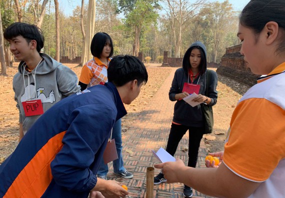 ภาพกิจกรรม โปรแกรมวิชาวิทยาการคอมพิวเตอร์ จัดอบรมเชิงปฏิบัติการ เรื่อง เสริมสร้างทักษะการสื่อสารภาษาอังกฤษ