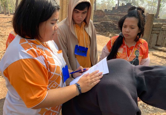 ภาพกิจกรรม โปรแกรมวิชาวิทยาการคอมพิวเตอร์ จัดอบรมเชิงปฏิบัติการ เรื่อง เสริมสร้างทักษะการสื่อสารภาษาอังกฤษ