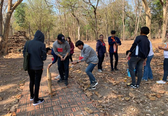 ภาพกิจกรรม โปรแกรมวิชาวิทยาการคอมพิวเตอร์ จัดอบรมเชิงปฏิบัติการ เรื่อง เสริมสร้างทักษะการสื่อสารภาษาอังกฤษ