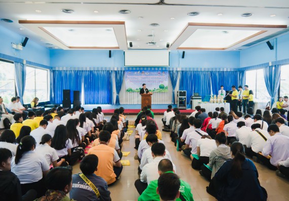 ภาพกิจกรรม ค่ายอาสาบำเพ็ญประโยชน์เพื่อส่งเสริมสร้างจริยธรรมและบูรณาการการเรียนรู้ เพื่อทำนุบำรุงศิลปวัฒนธรรม ครั้งที่ 5