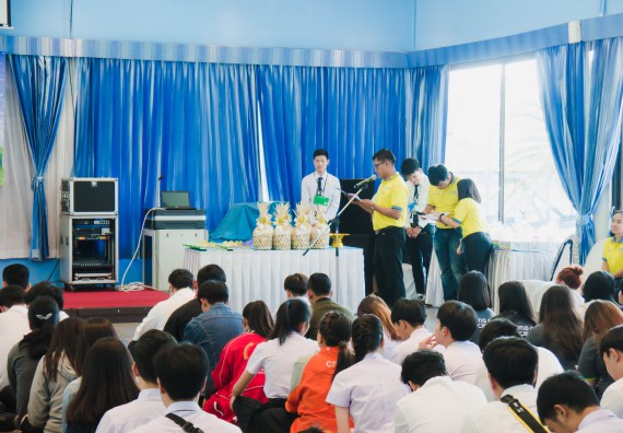 ภาพกิจกรรม ค่ายอาสาบำเพ็ญประโยชน์เพื่อส่งเสริมสร้างจริยธรรมและบูรณาการการเรียนรู้ เพื่อทำนุบำรุงศิลปวัฒนธรรม ครั้งที่ 5