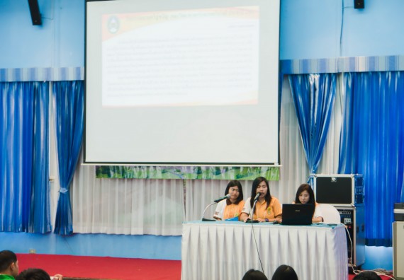 ภาพกิจกรรม ค่ายอาสาบำเพ็ญประโยชน์เพื่อส่งเสริมสร้างจริยธรรมและบูรณาการการเรียนรู้ เพื่อทำนุบำรุงศิลปวัฒนธรรม ครั้งที่ 5