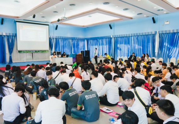 ภาพกิจกรรม ค่ายอาสาบำเพ็ญประโยชน์เพื่อส่งเสริมสร้างจริยธรรมและบูรณาการการเรียนรู้ เพื่อทำนุบำรุงศิลปวัฒนธรรม ครั้งที่ 5