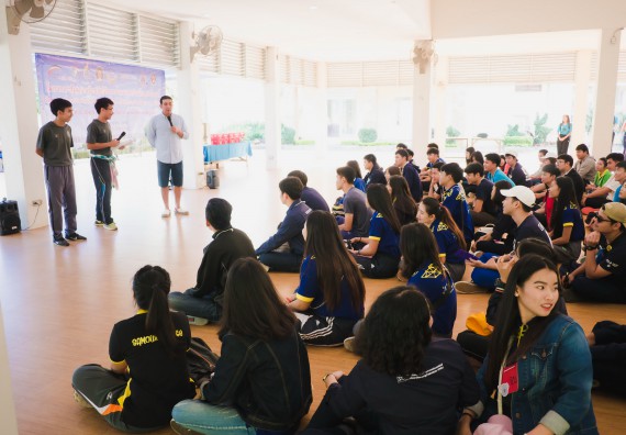 ภาพกิจกรรม ค่ายอาสาบำเพ็ญประโยชน์เพื่อส่งเสริมสร้างจริยธรรมและบูรณาการการเรียนรู้ เพื่อทำนุบำรุงศิลปวัฒนธรรม ครั้งที่ 5