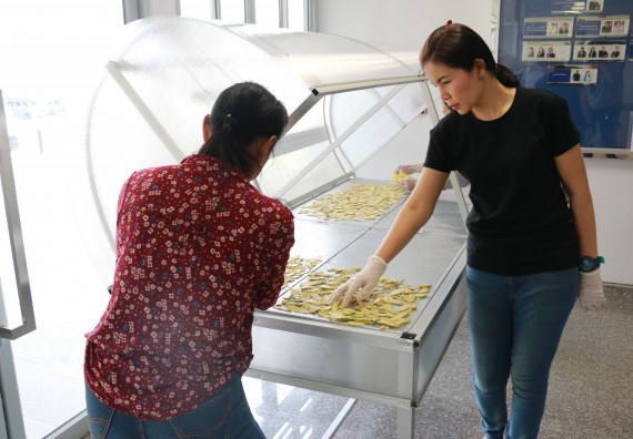 ภาพกิจกรรม คณะวิทยาศาสตร์และเทคโนโลยี จัดอบรมเชิงปฏิบัติการ เรื่อง การส่งเสริมอาชีพเพื่อเพิ่มรายได้แก่ชุมชน รุ่นที่ 1