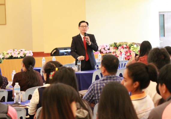 ภาพกิจกรรม คณะวิทยาศาสตร์และเทคโนโลยี จัดอบรมเชิงปฏิบัติการ เรื่อง การพัฒนานวัตกรรม