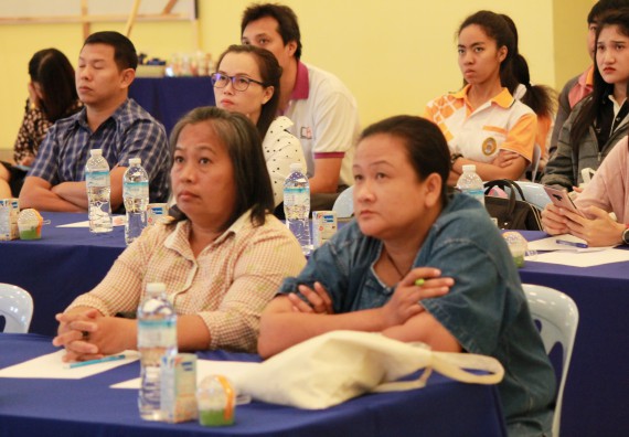 ภาพกิจกรรม คณะวิทยาศาสตร์และเทคโนโลยี จัดอบรมเชิงปฏิบัติการ เรื่อง การพัฒนานวัตกรรม