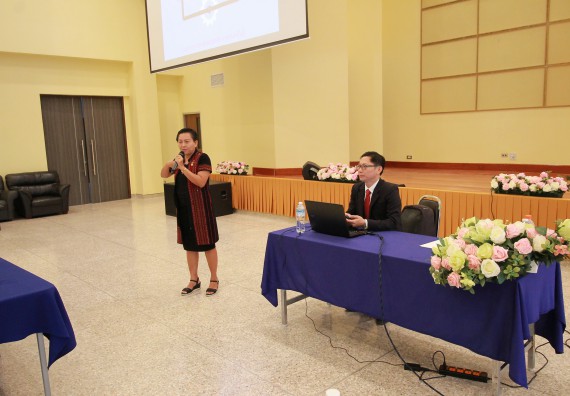 ภาพกิจกรรม คณะวิทยาศาสตร์และเทคโนโลยี จัดอบรมเชิงปฏิบัติการ เรื่อง การพัฒนานวัตกรรม