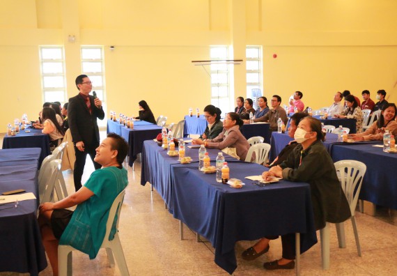 ภาพกิจกรรม คณะวิทยาศาสตร์และเทคโนโลยี จัดอบรมเชิงปฏิบัติการ เรื่อง การพัฒนานวัตกรรม