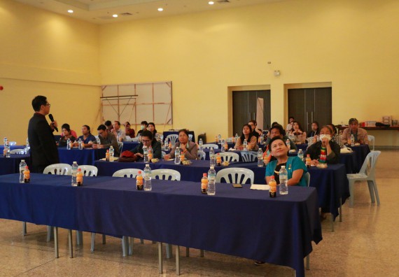 ภาพกิจกรรม คณะวิทยาศาสตร์และเทคโนโลยี จัดอบรมเชิงปฏิบัติการ เรื่อง การพัฒนานวัตกรรม