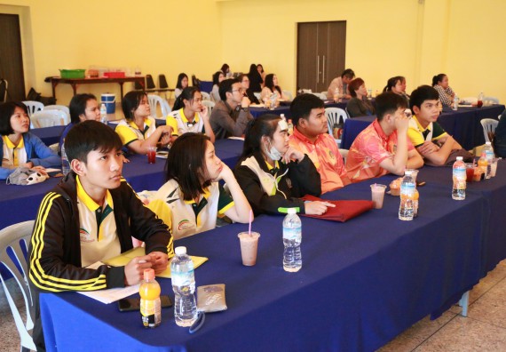 ภาพกิจกรรม คณะวิทยาศาสตร์และเทคโนโลยี จัดอบรมเชิงปฏิบัติการ เรื่อง การพัฒนานวัตกรรม