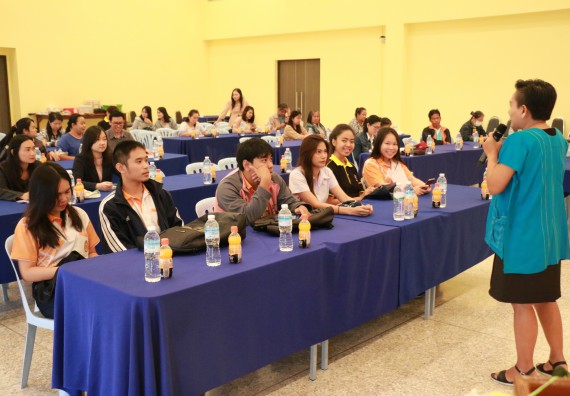 ภาพกิจกรรม คณะวิทยาศาสตร์และเทคโนโลยี จัดอบรมเชิงปฏิบัติการ เรื่อง การพัฒนานวัตกรรม