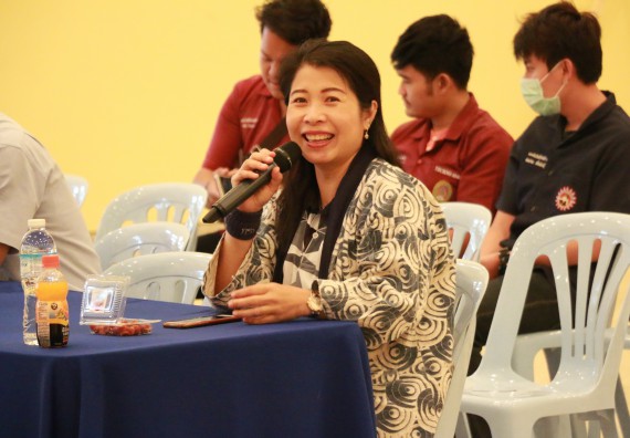 ภาพกิจกรรม คณะวิทยาศาสตร์และเทคโนโลยี จัดอบรมเชิงปฏิบัติการ เรื่อง การพัฒนานวัตกรรม