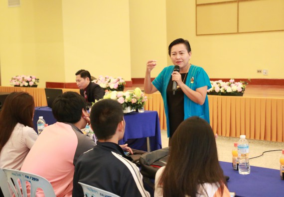 ภาพกิจกรรม คณะวิทยาศาสตร์และเทคโนโลยี จัดอบรมเชิงปฏิบัติการ เรื่อง การพัฒนานวัตกรรม