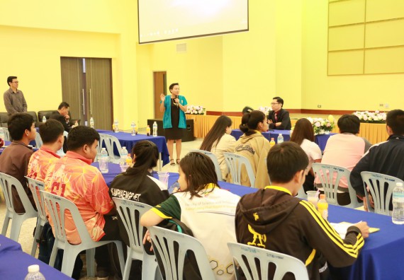 ภาพกิจกรรม คณะวิทยาศาสตร์และเทคโนโลยี จัดอบรมเชิงปฏิบัติการ เรื่อง การพัฒนานวัตกรรม